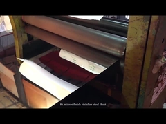 Chapa de aço inoxidável de espelho de 8k